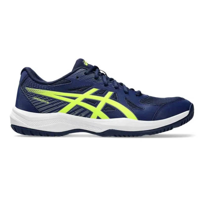 Asics Upcourt 6 Blue Expanse/Safety Yellow