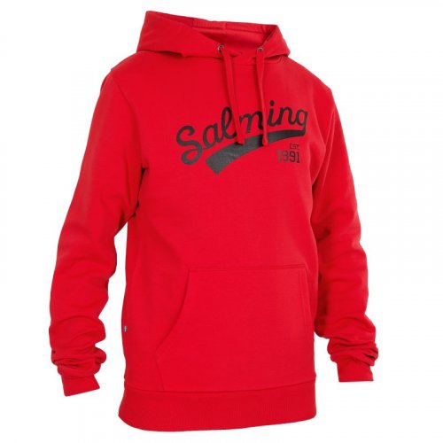 Salming Logo Hood Red
