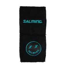 Salming Wristband Short 2-pack ICON Black/Laguna Blue