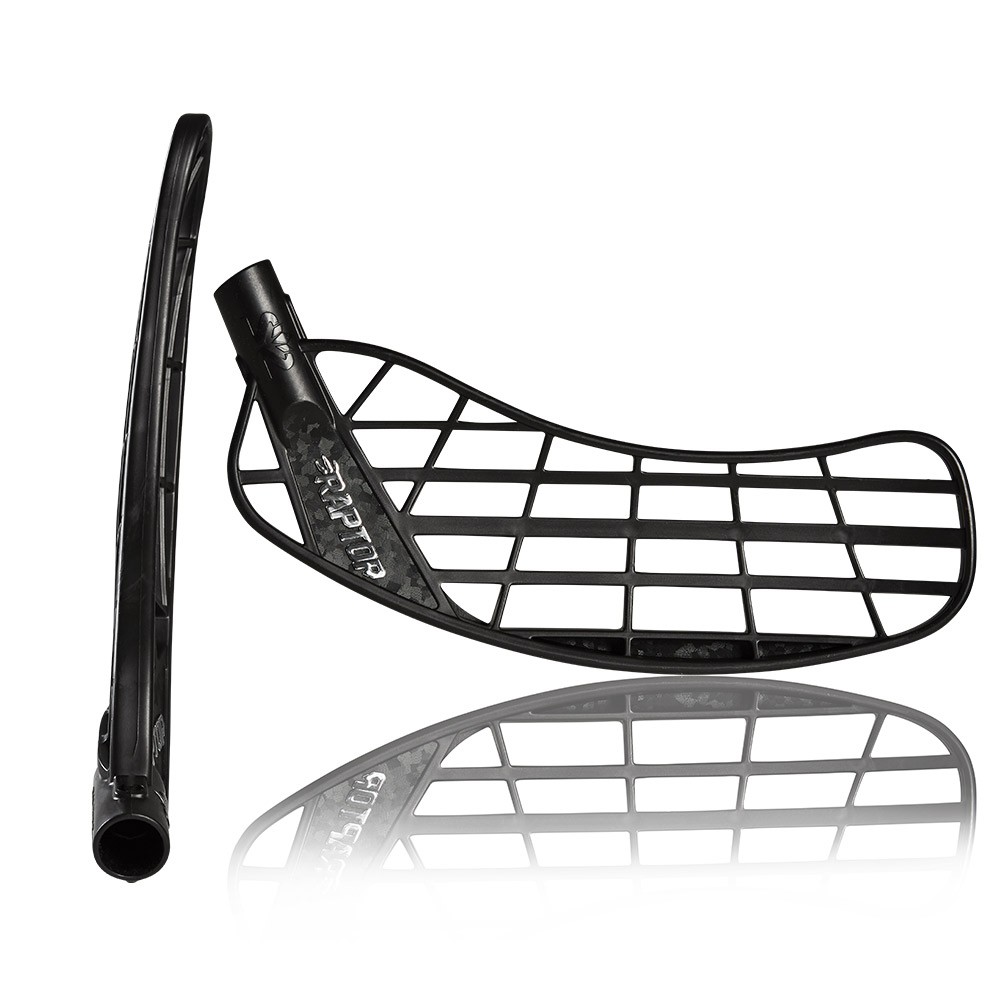 Čepel Salming Raptor Endurance černá Levá (levá ruka dole) středně tvrdá (PE)