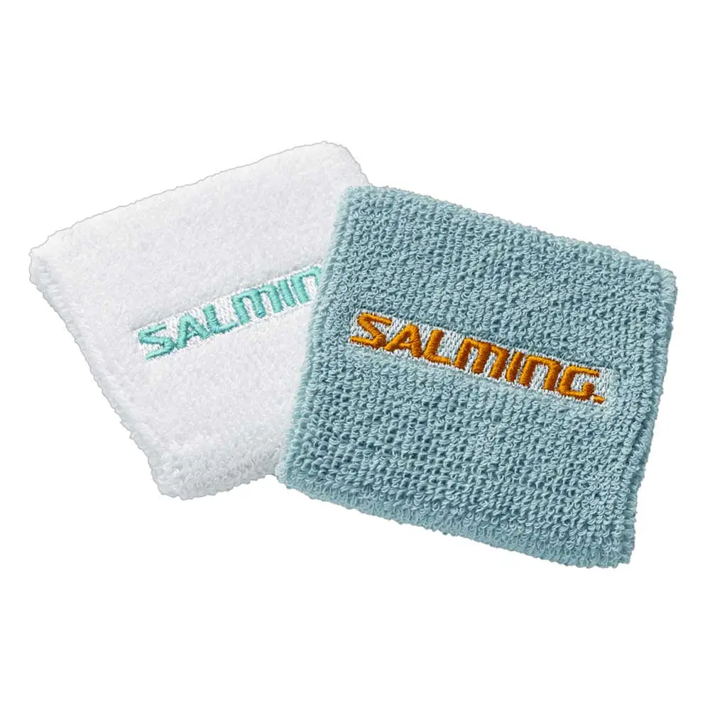 Salming Wristband Short 2-pack Blue/White
