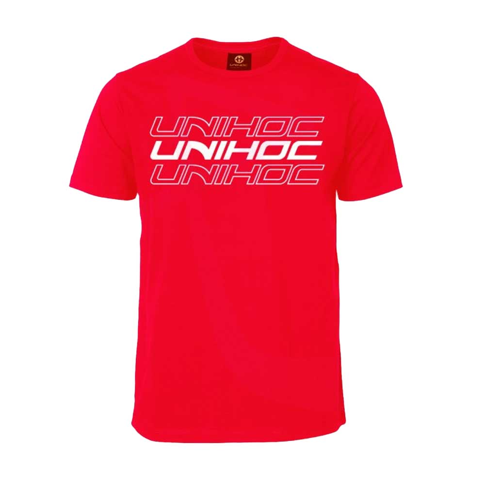 E-shop Unihoc Triple Red tričko 120