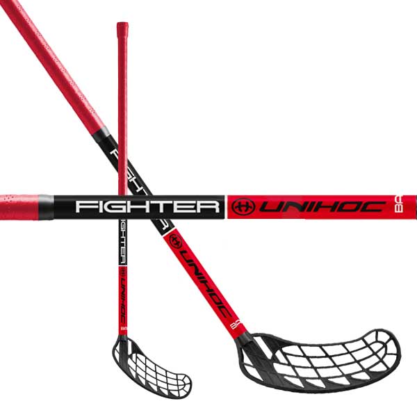 Unihoc FIGHTER 35 Red/Black Oboustranná 87 cm (= 97 cm)
