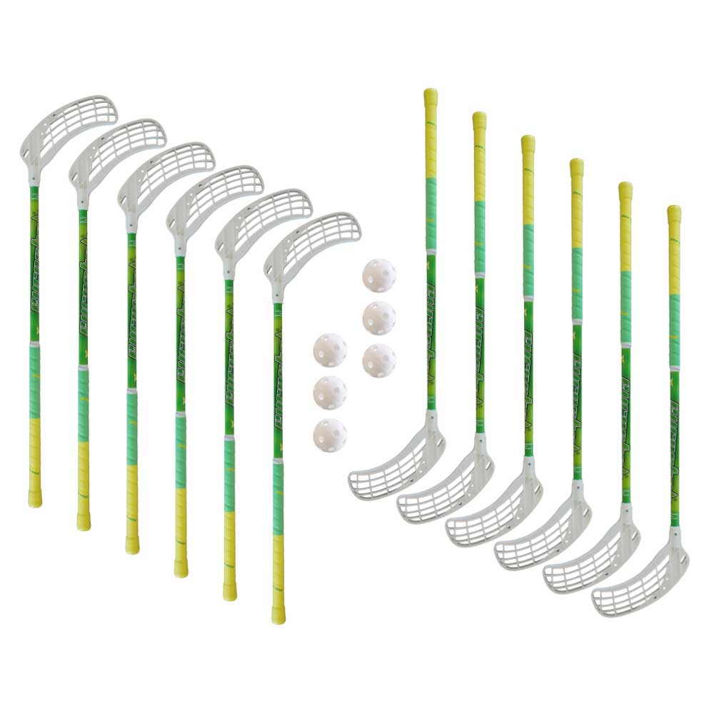 Eurostick Gravity Kid IFF Set (12 hokejek) 8x levá / 4x pravá