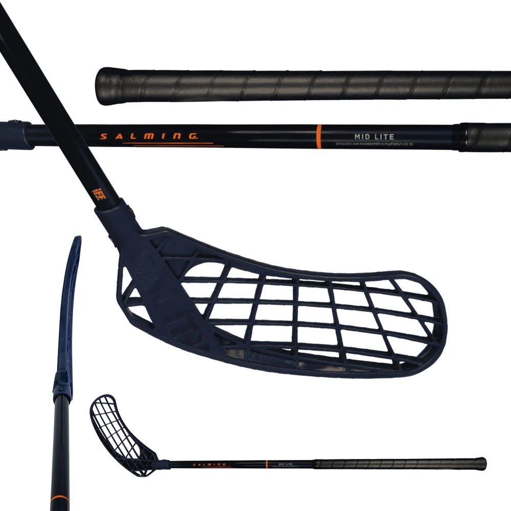 Salming Q2 Mid Midlite 35 Navy Pravá (pravá ruka dole) 67 cm (= 78 cm)