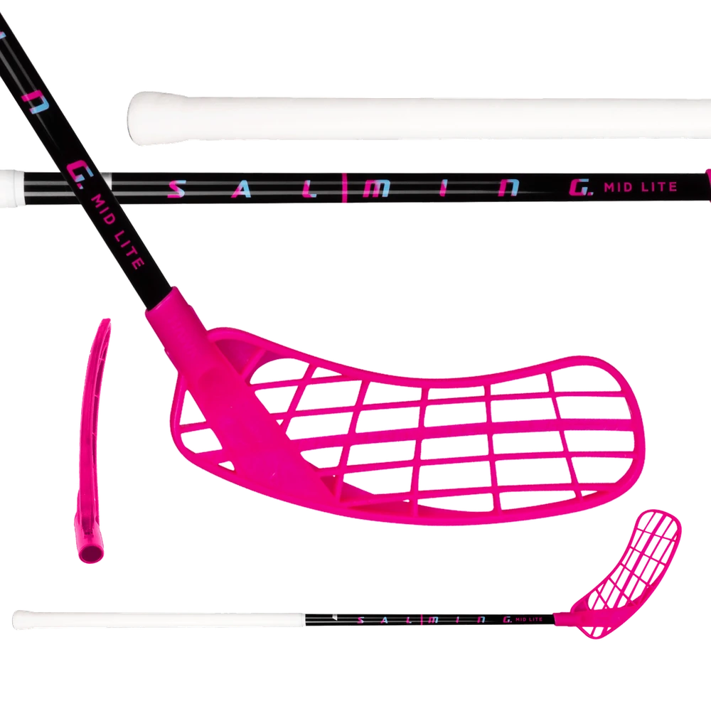 Salming Hawk Midlite 32 Black/Mixed Levá (levá ruka dole) 82 cm