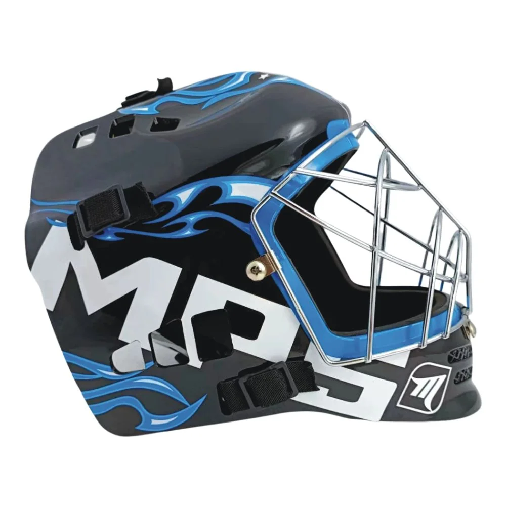 MPS PRO FLAME Black/Blue chromová mřížka