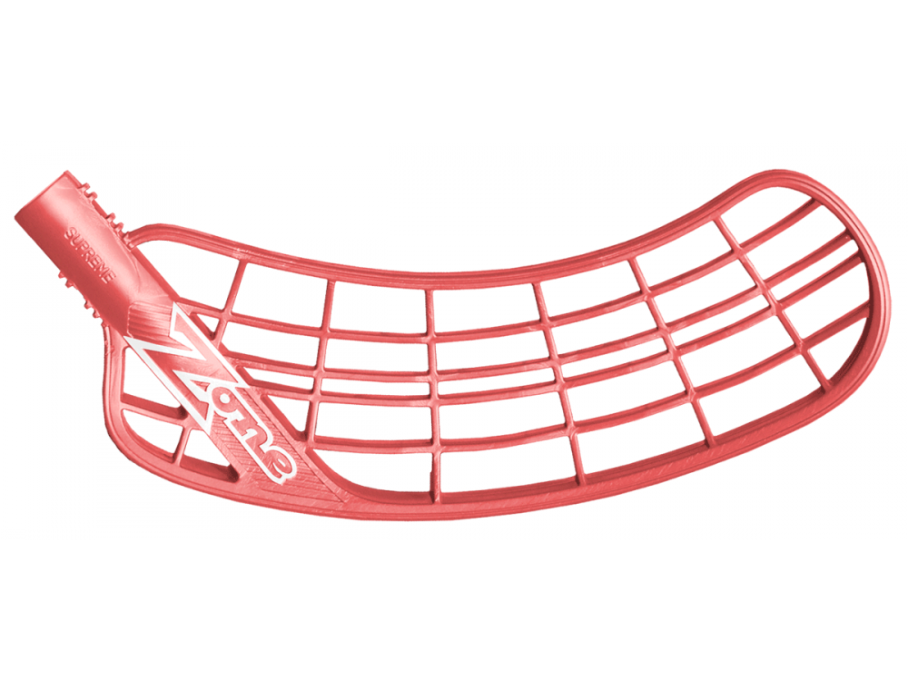 Čepel Zone Supreme Pravá (pravá ruka dole) středně tvrdá (PP - odlehčená) korálově červená