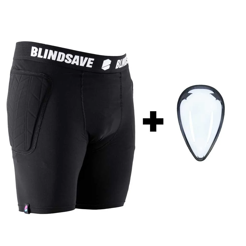 Blindsave Padded Goalie Shorts + Cup XS