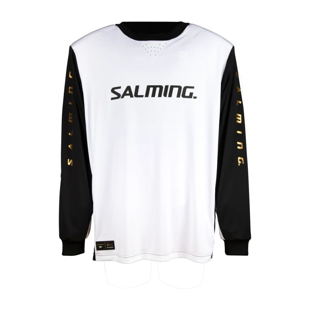 Salming React Goalie Jersey White/Black M