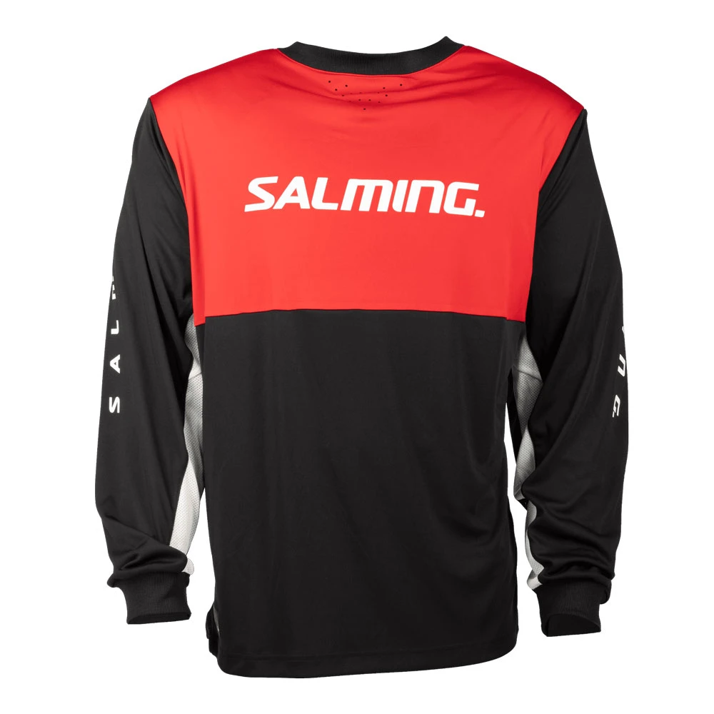 Salming React Goalie Jersey Red/Black L
