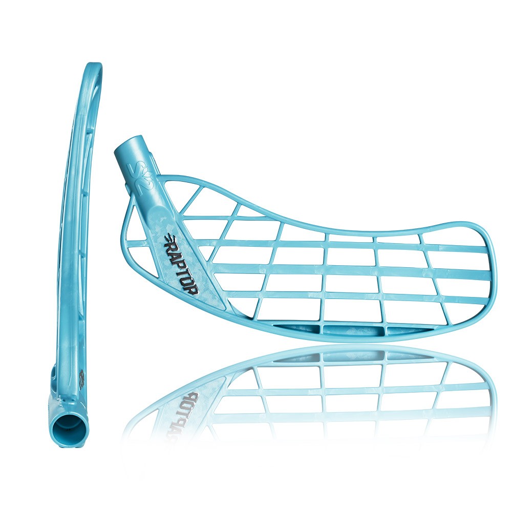 Čepel Salming Raptor Touch modrá Levá (levá ruka dole) měkká