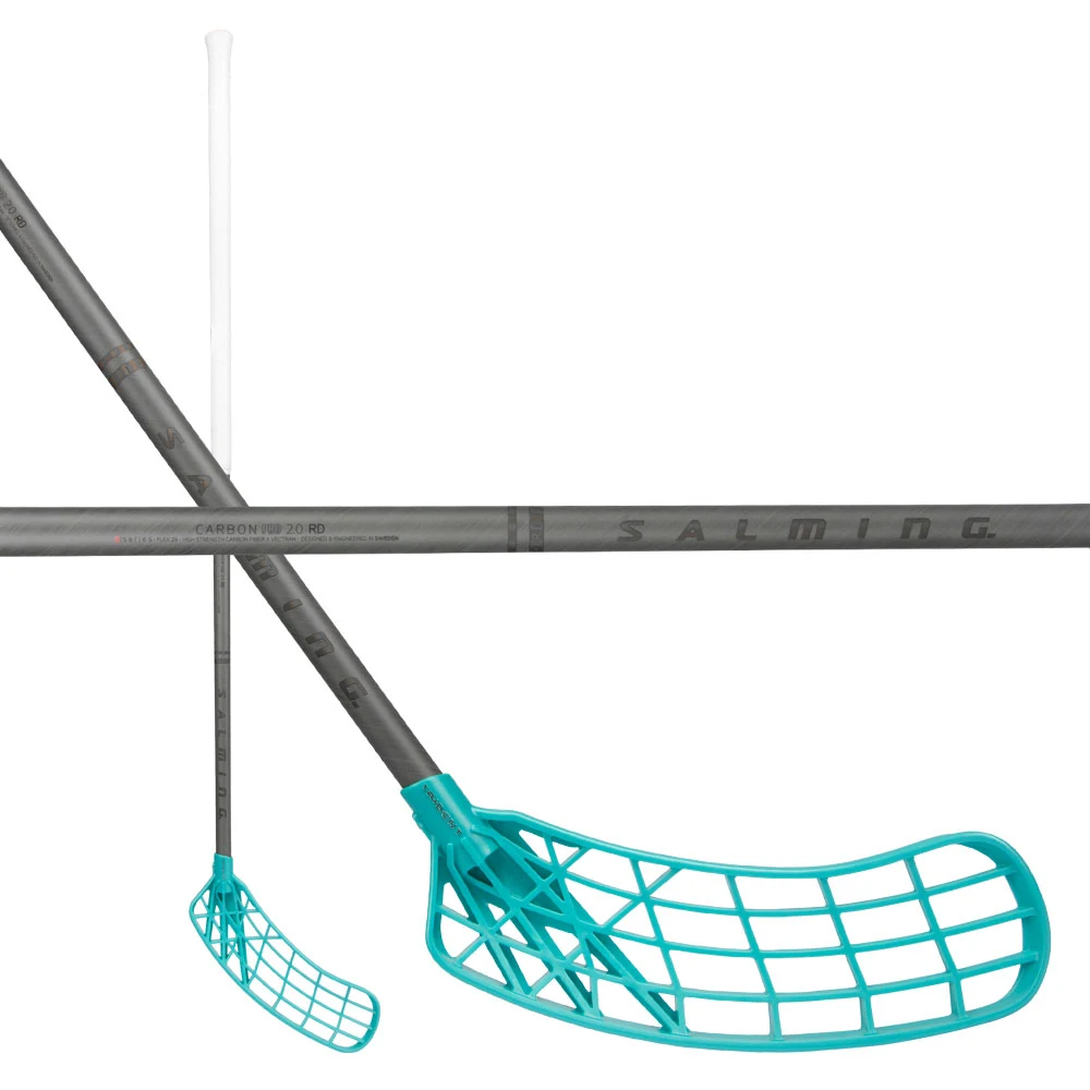 Salming Trident Q-series Carbon Pro 2.0 RD 27 Oval Graphite/Black Pravá (pravá ruka dole) 100 cm (= 111 cm)
