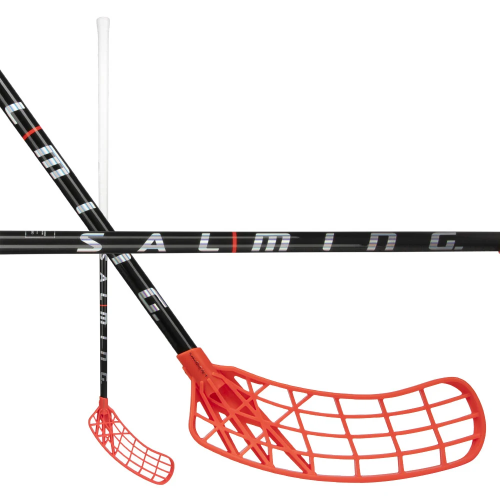Salming Trident P-Series Carbon Impact 27 Black/Silver Levá (levá ruka dole) 100 cm (= 111 cm)