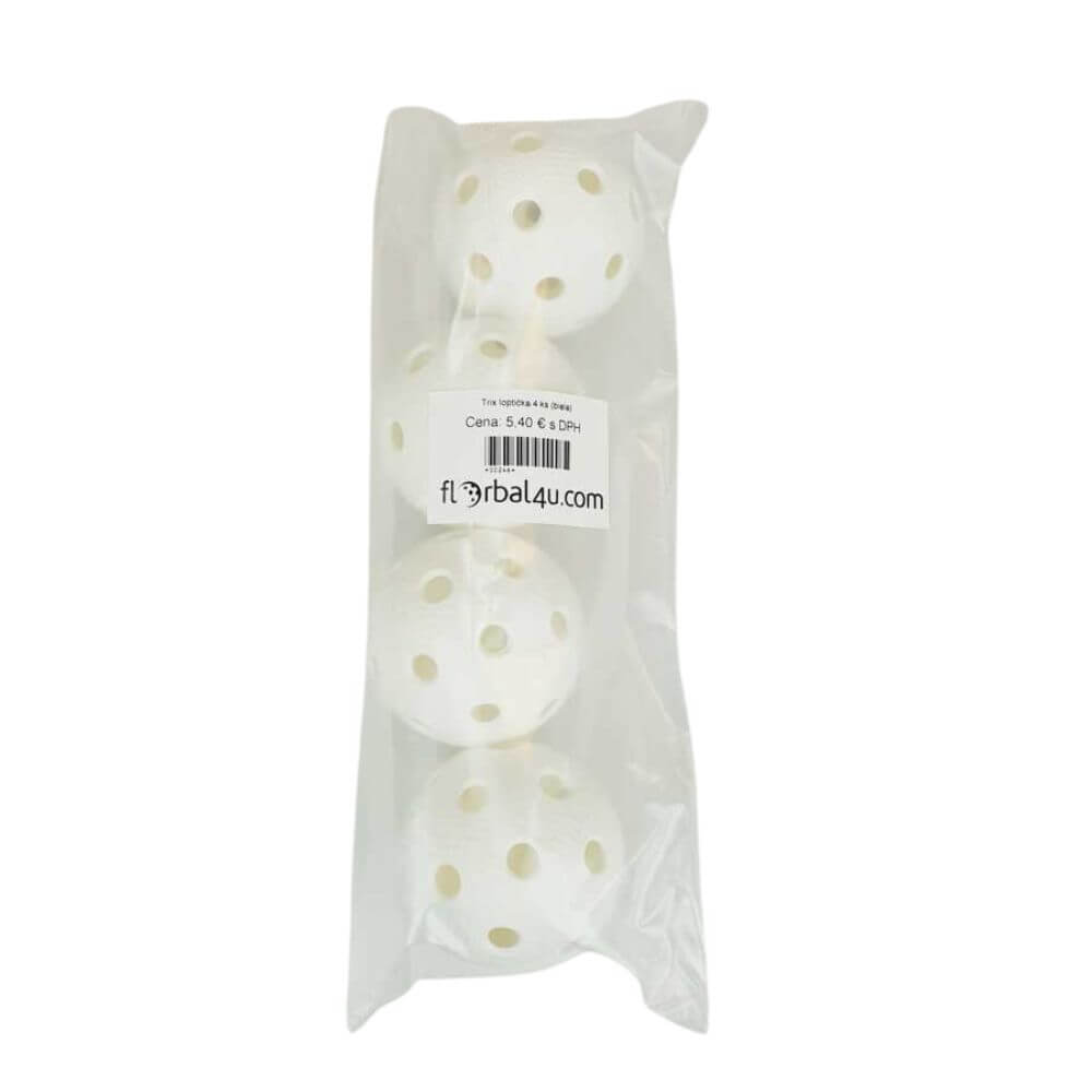 E-shop Trix IFF White loptička (4 ks)