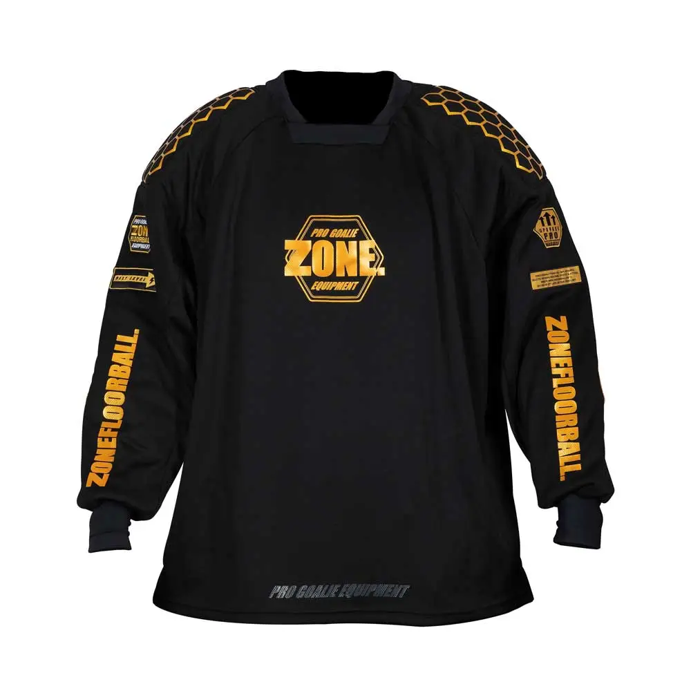 Zone PRO3 Superwide Black/Gold goalie sweater M