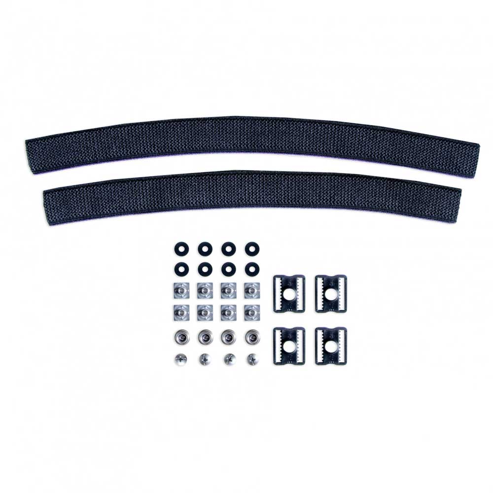 Blindsave Sharky screws, straps & buckles