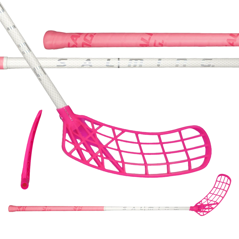 Salming Trident Q-series Aero 29 White/Silver Pravá (pravá ruka dole) 100 cm (= 111 cm)