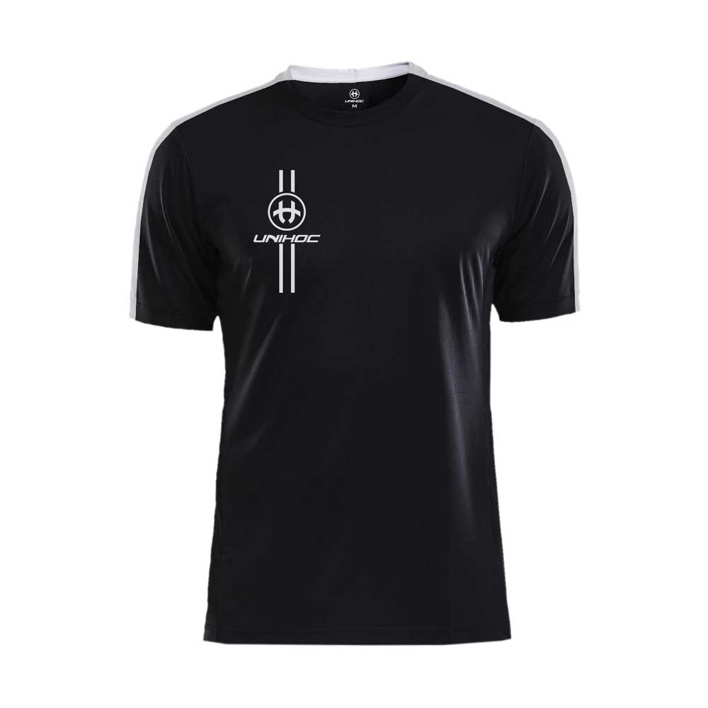 Unihoc Arrow T-shirt Black-White SR L