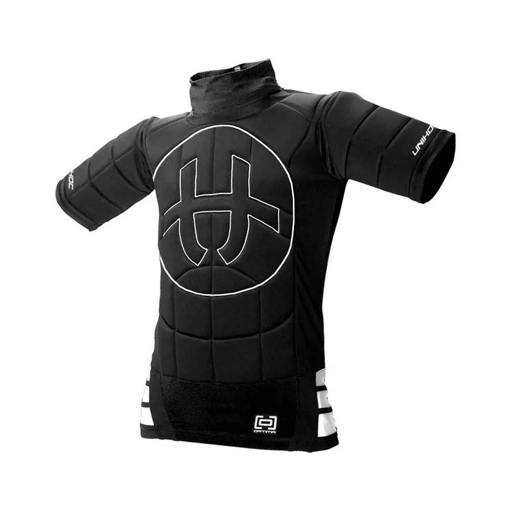 Unihoc Optima Goalie T-shirt Black/White 150/170