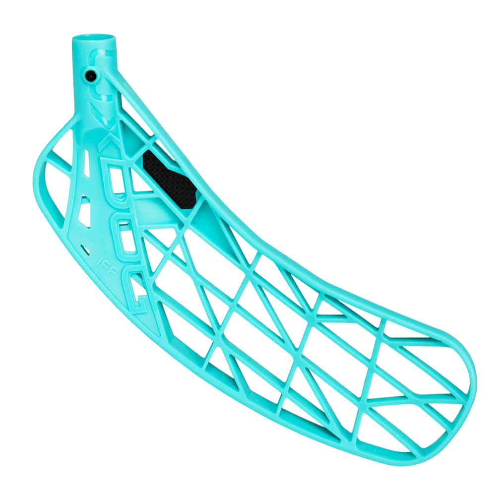 Čepel Oxdog Optilight Carbon středně tvrdá (PP) Pravá (pravá ruka dole) světle modrá