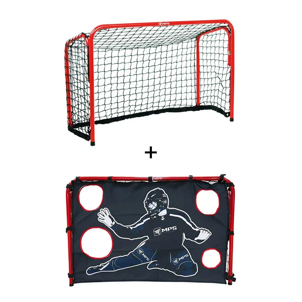 MPS skládací branka kovová 90x60 + autogólman