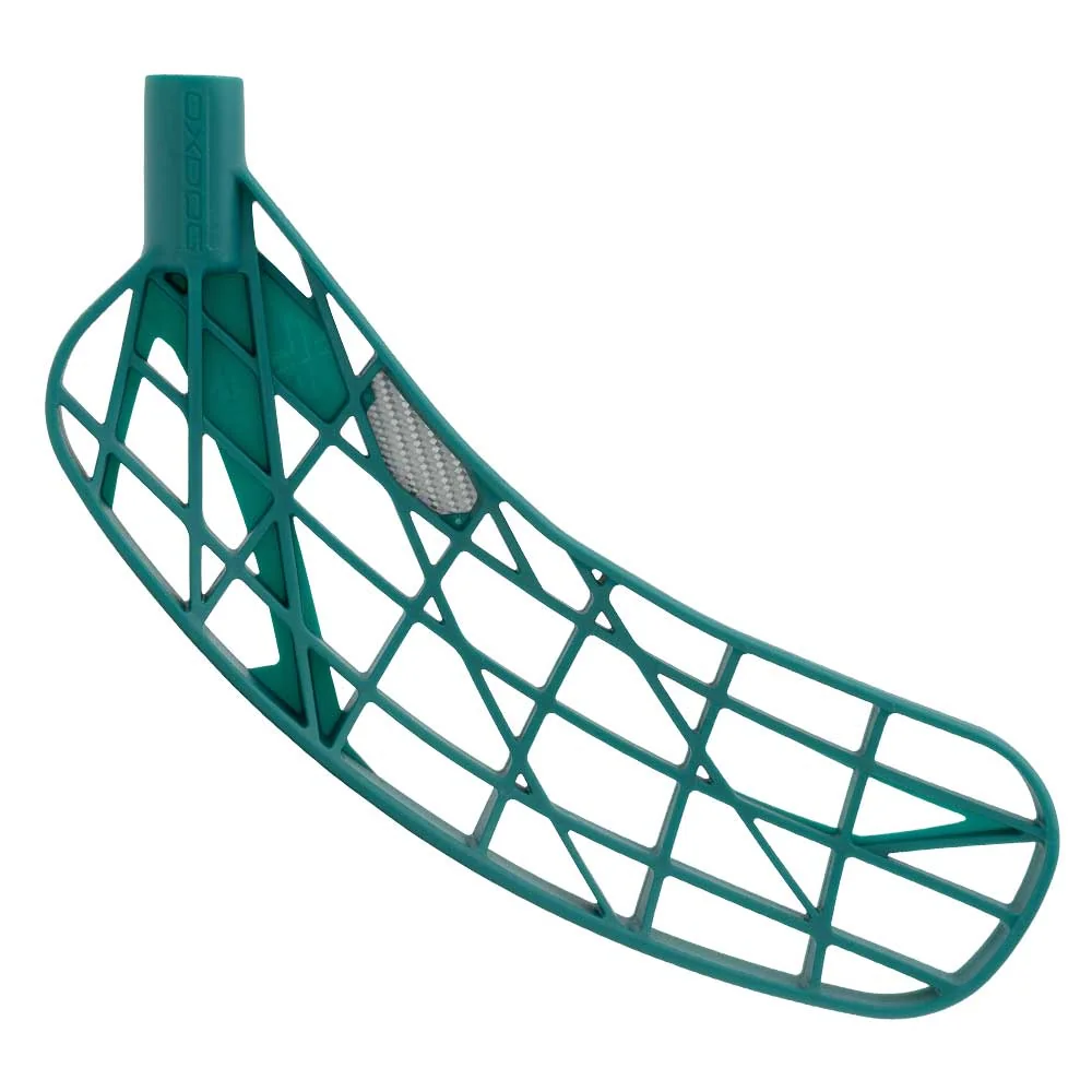 Čepel Oxdog Highlight Carbon tyrkysová Levá (levá ruka dole) středně tvrdá (PP - odlehčená)