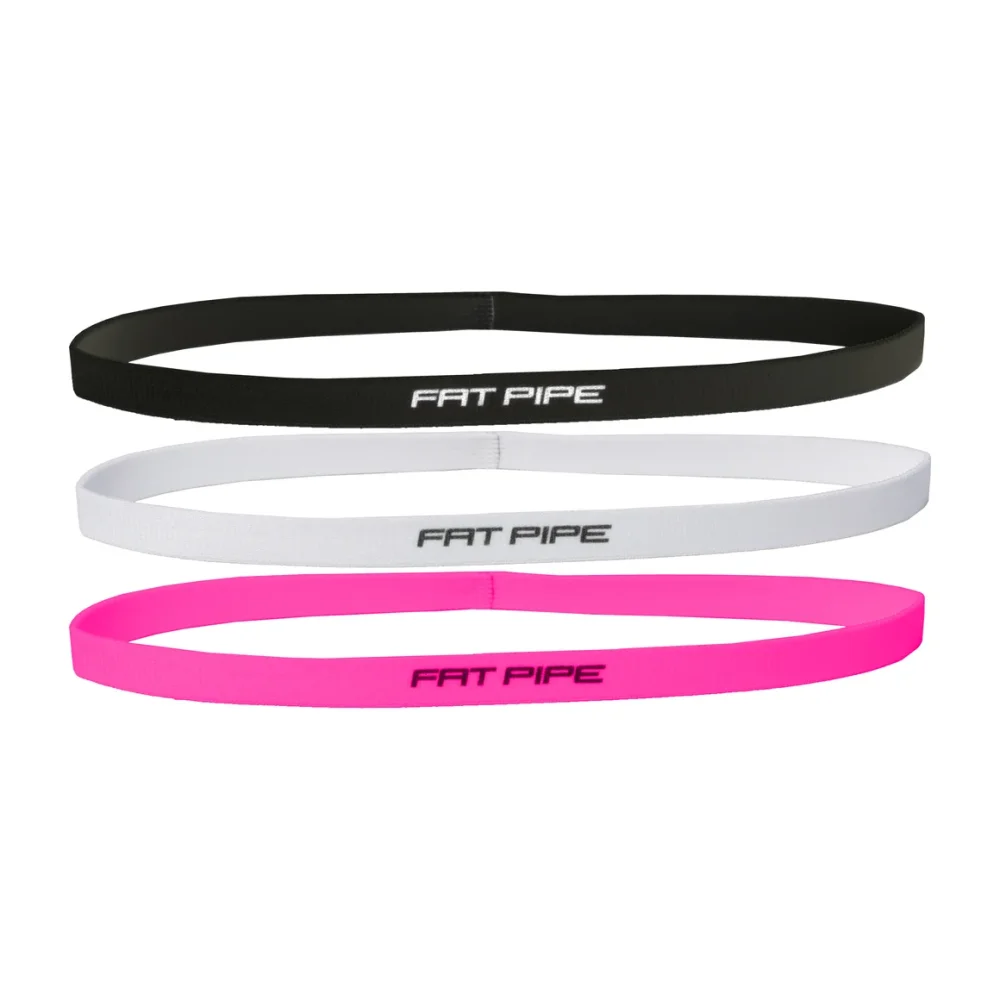 Fatpipe Winny Headband Set Černá/Bílá/Růžová