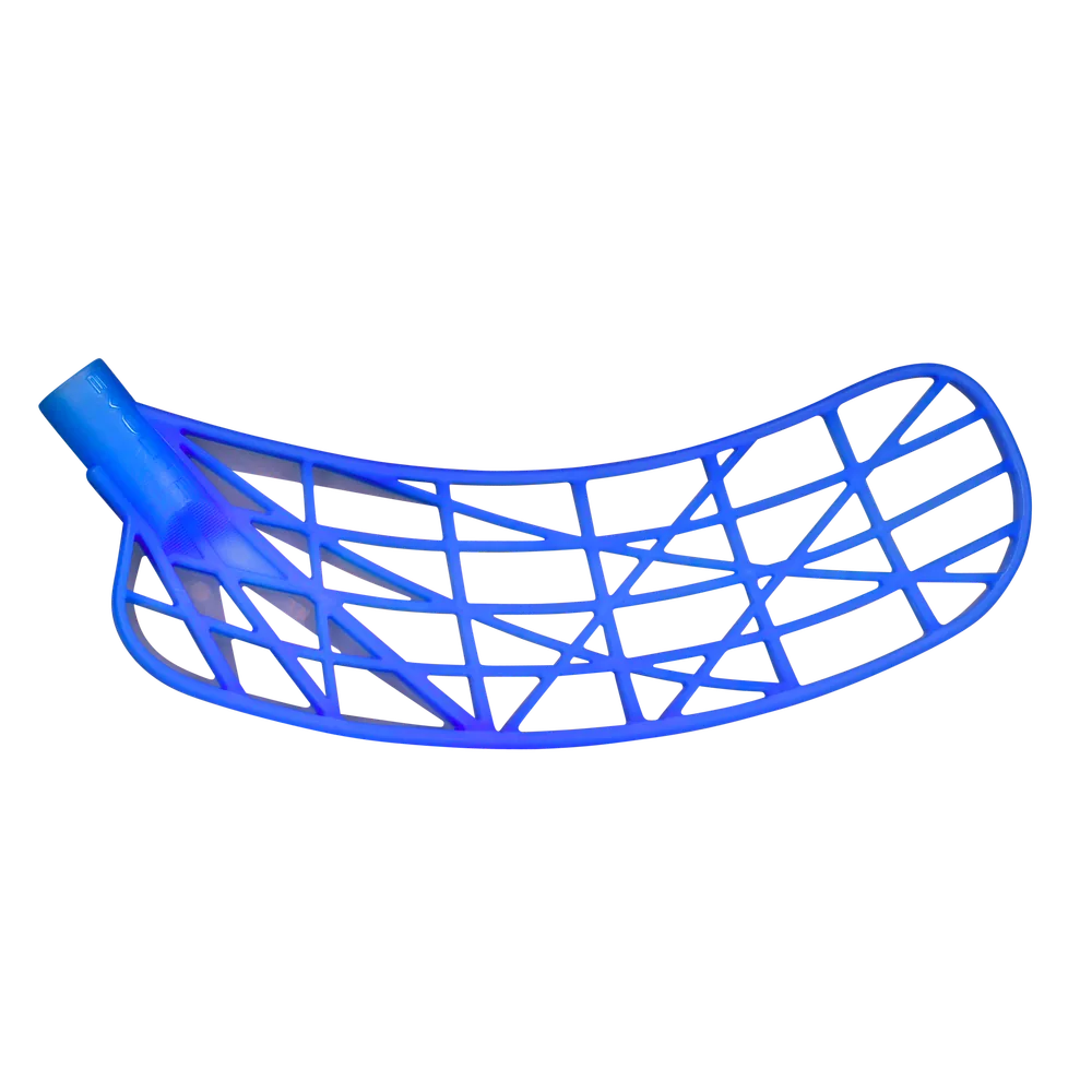 Čepel Unihoc Evolite Hard Titan Ice Bright Blue tvrdá (PP - odlehčená) Levá (levá ruka dole)