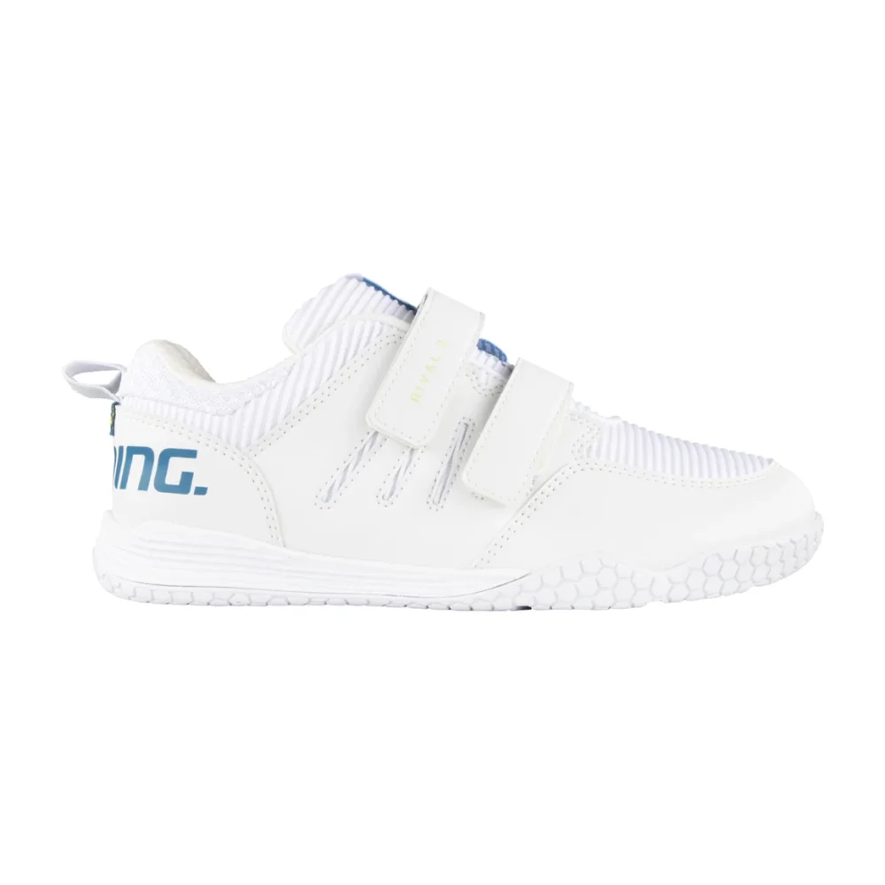 Salming Rival 2 Kid Velcro White/Blue 33