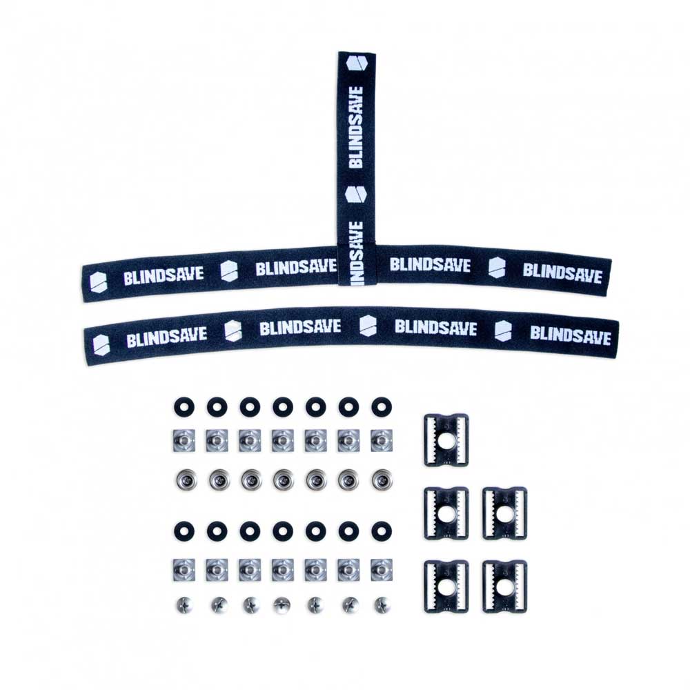 Blindsave Original screws, straps & buckles