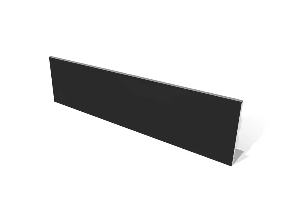 Rosco 2m díl černá Blackpipe IFF