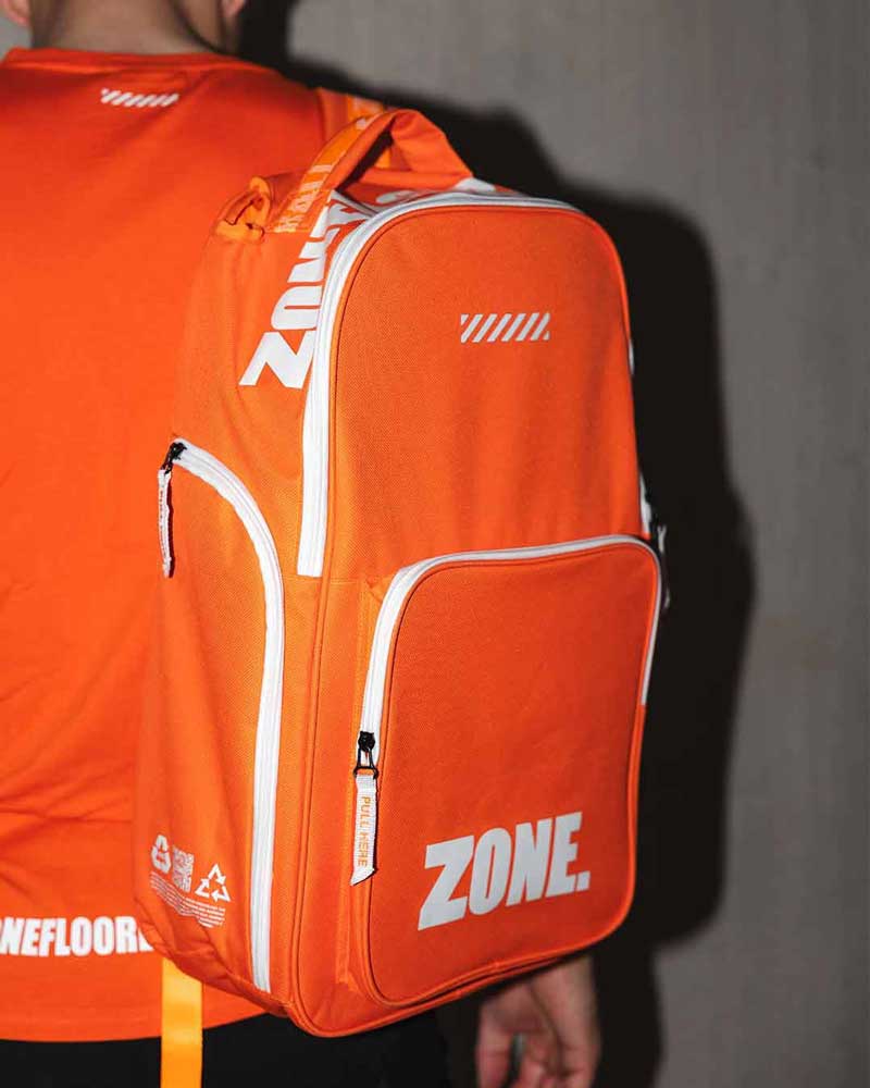 Zone Identity Backpack Lava Orange