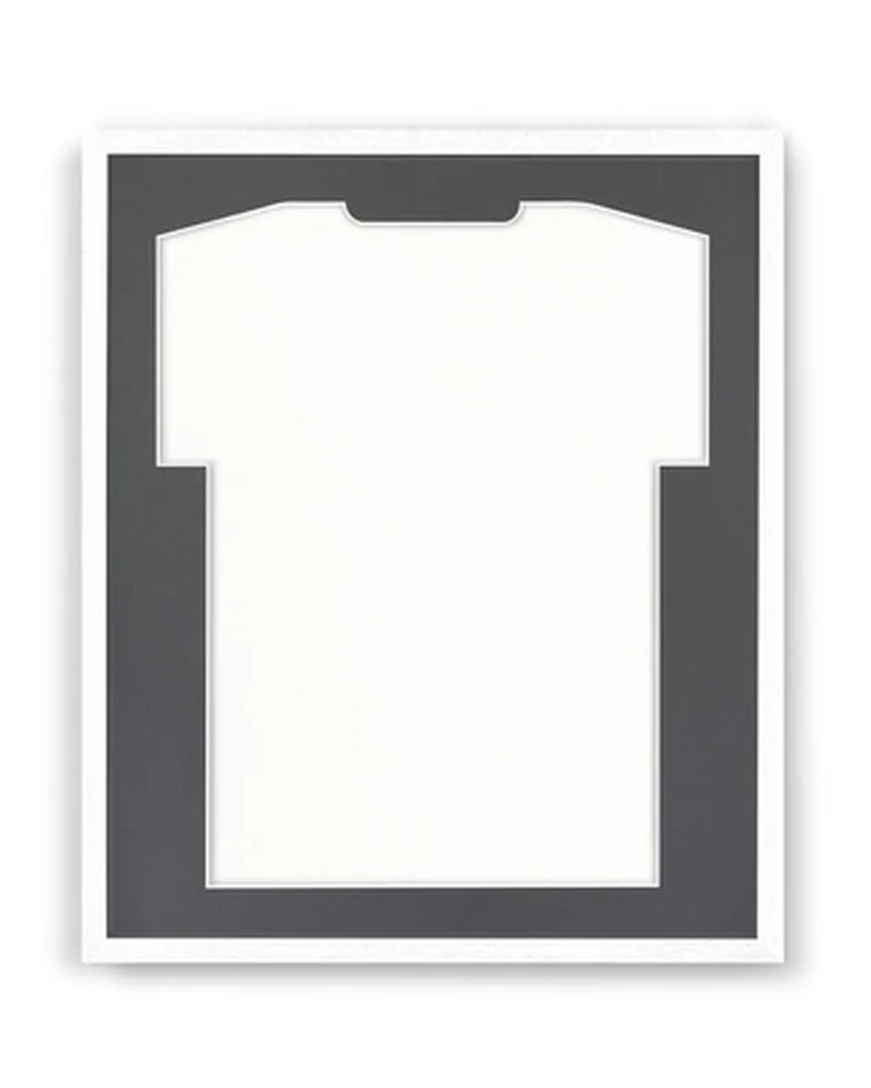 Walle Basic White rám na dres grafitově šedá